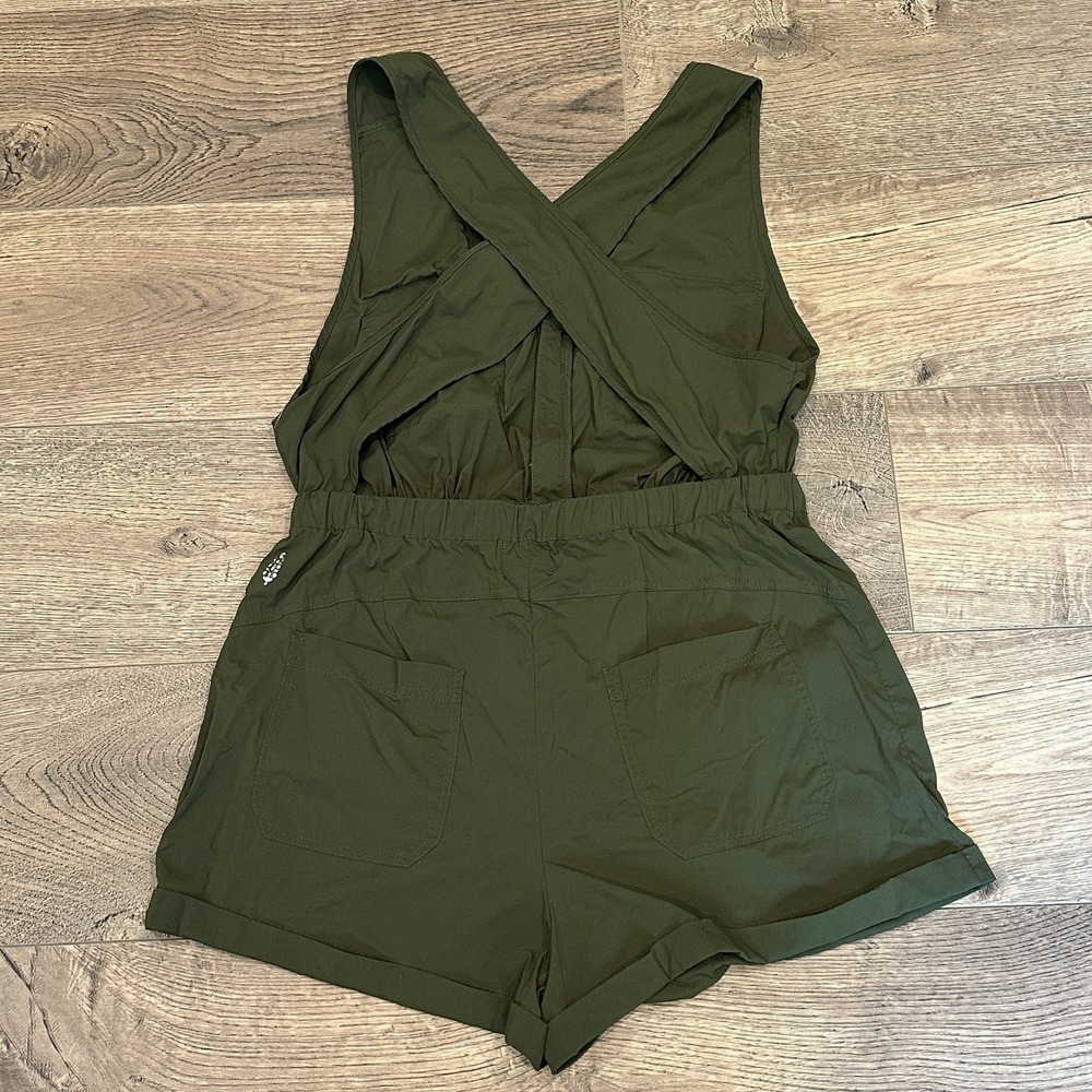 Free People Olive Green Romper - Picture 6 of 11